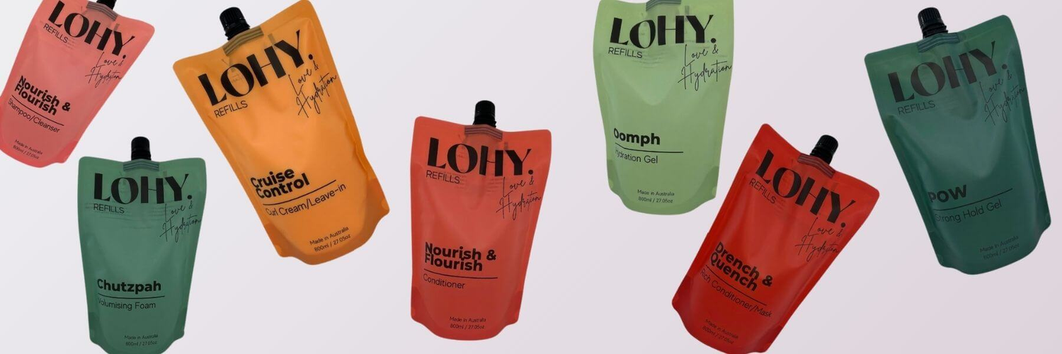 800ml spout pouches of LOHY&