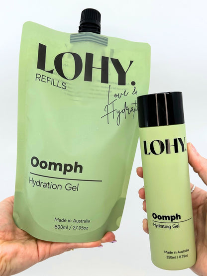 Oomph Hydration Gel 800ml Refill Pouch
