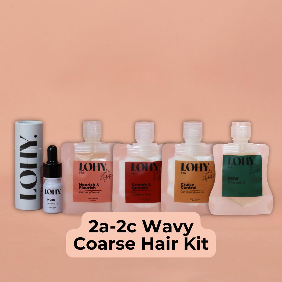 2a, 2b, 2c - Wavy Hair Kit