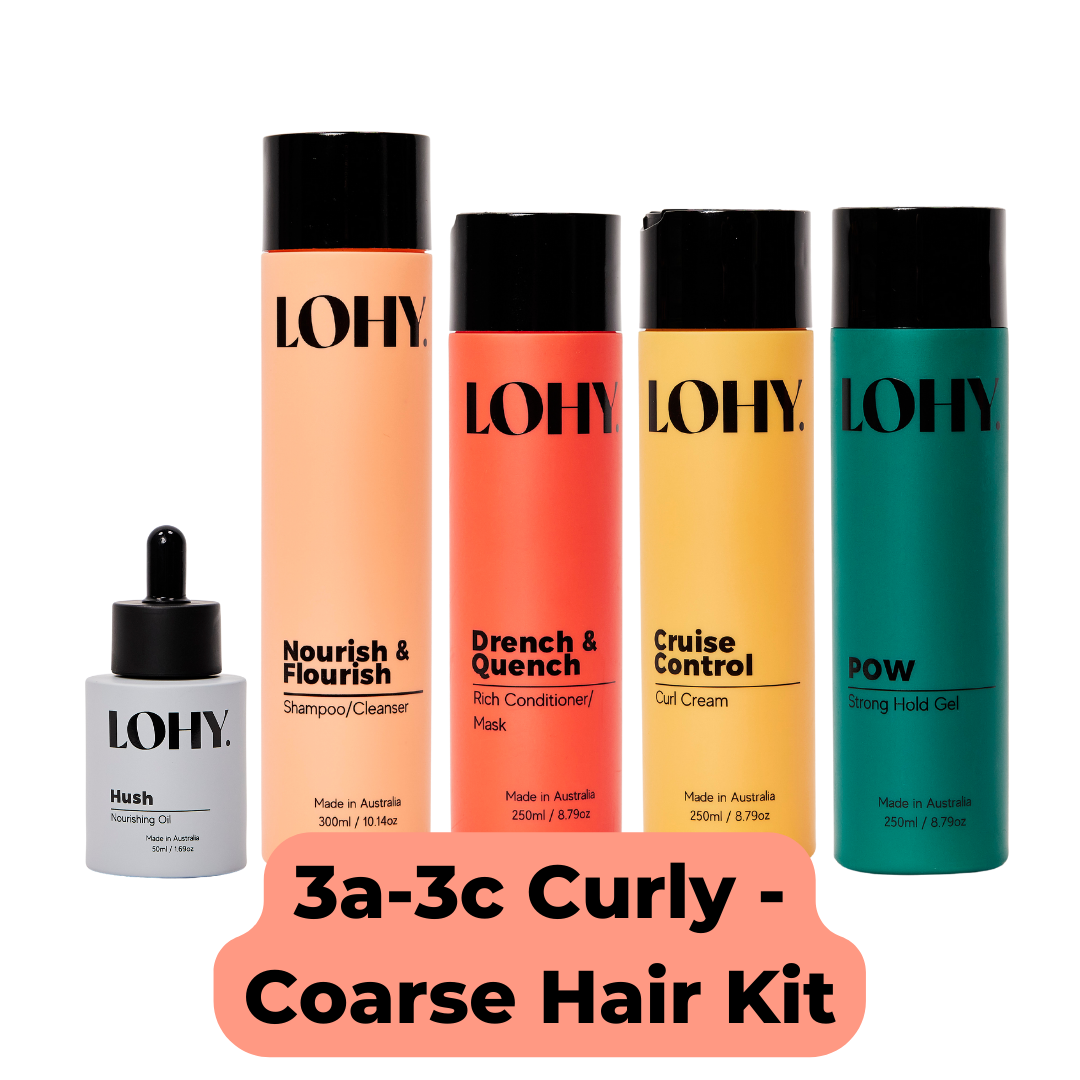 3A, 3B, 3C Curly Hair Product Kits – LOHY.