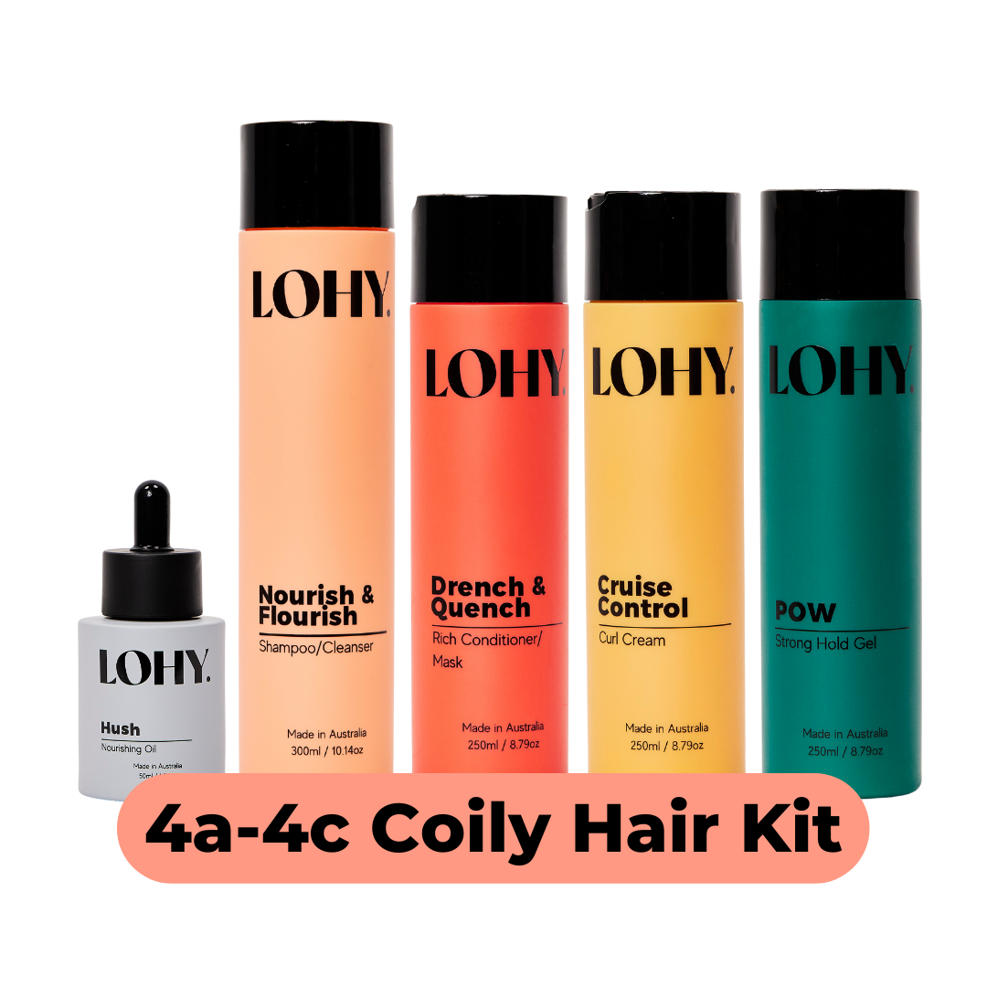 4a, 4b, 4c - Coily Hair Kits