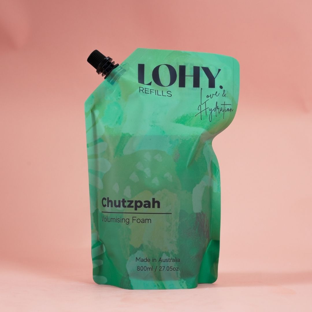 Chutzpah Volumising Foam 800ml Refill Pouch