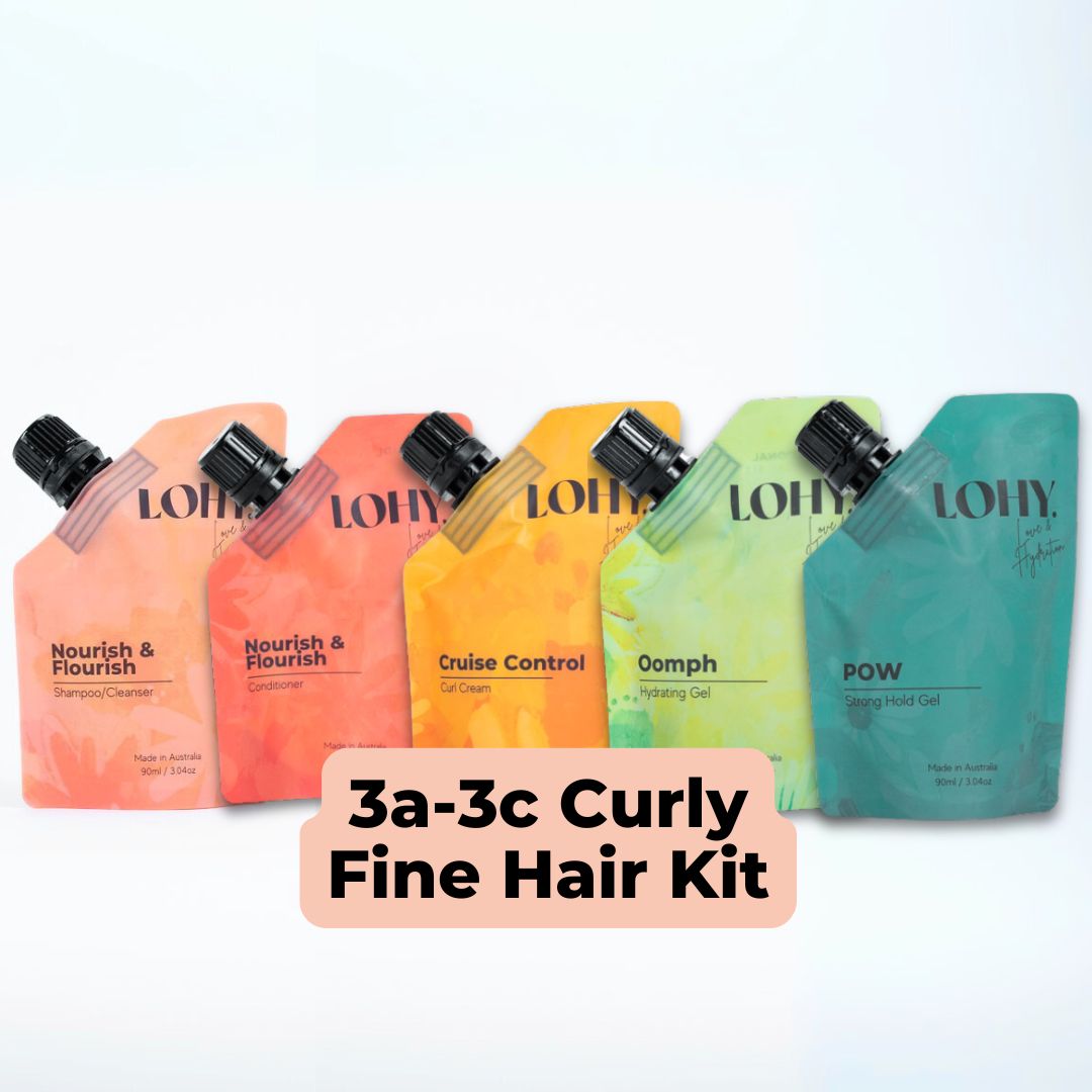 3a, 3b, 3c - Curly Hair Kit