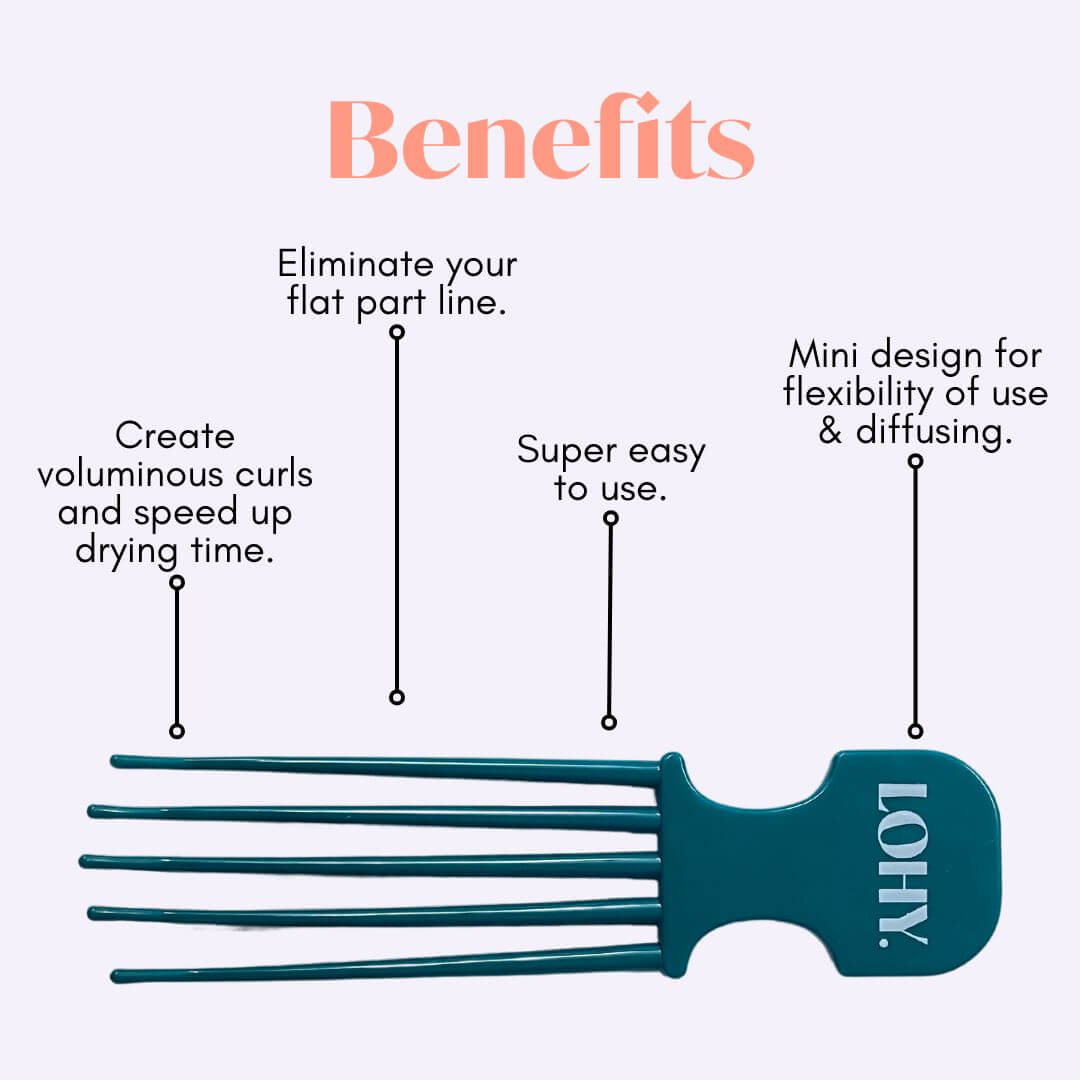 VOLUME + Root Lift Combs x4