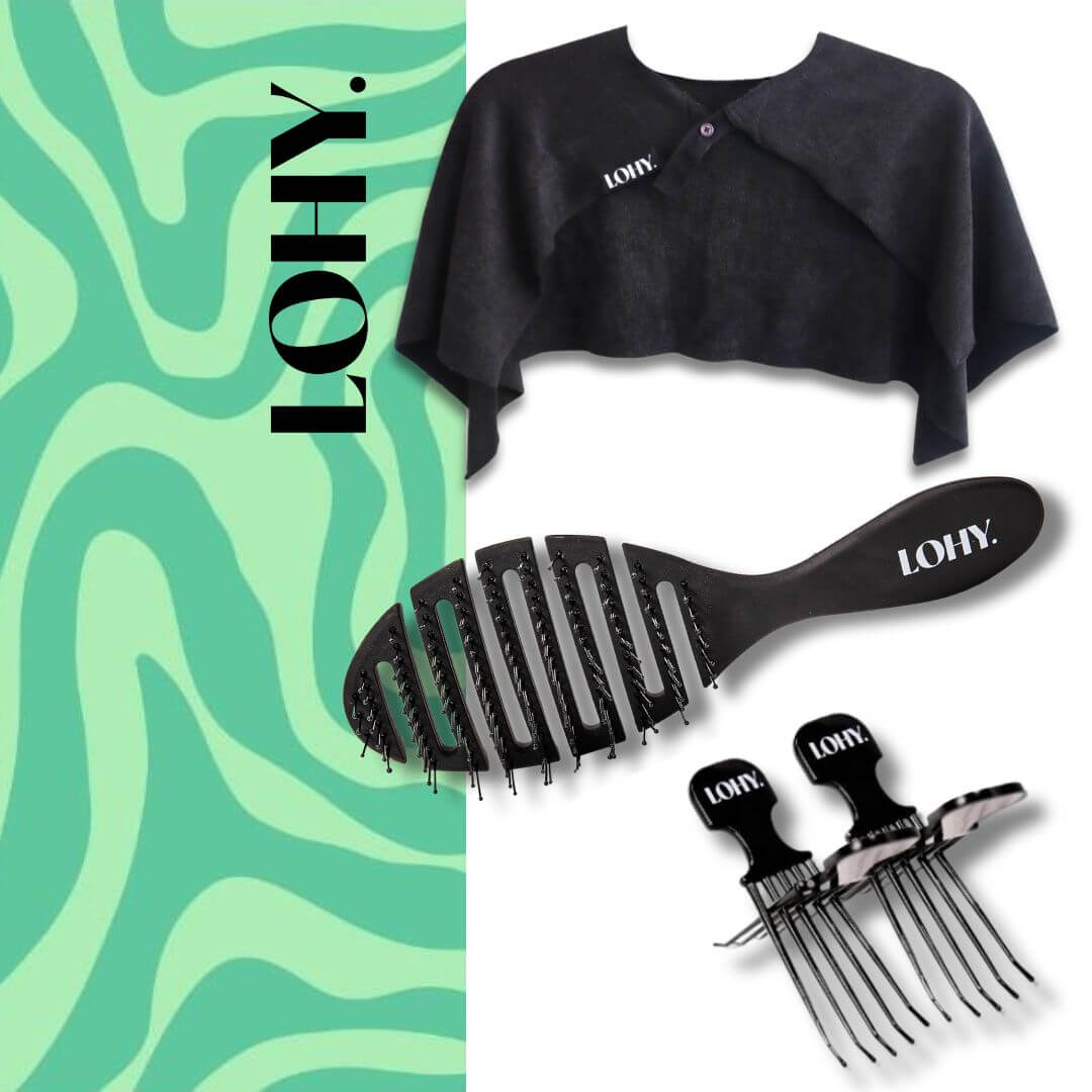 Curly Hair Accessories Kit