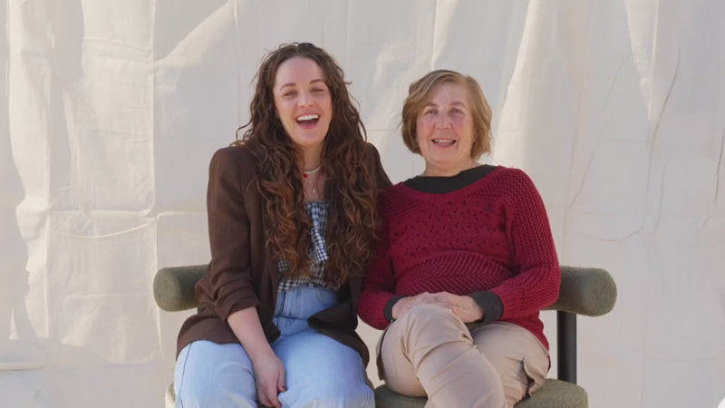 interview with jonina's mother who has experienced breast cancer, talking about their experience