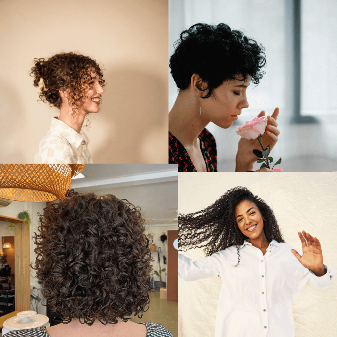 ladies with curly hair, brunette curly short hair, long curly black hair, brunette curly bun