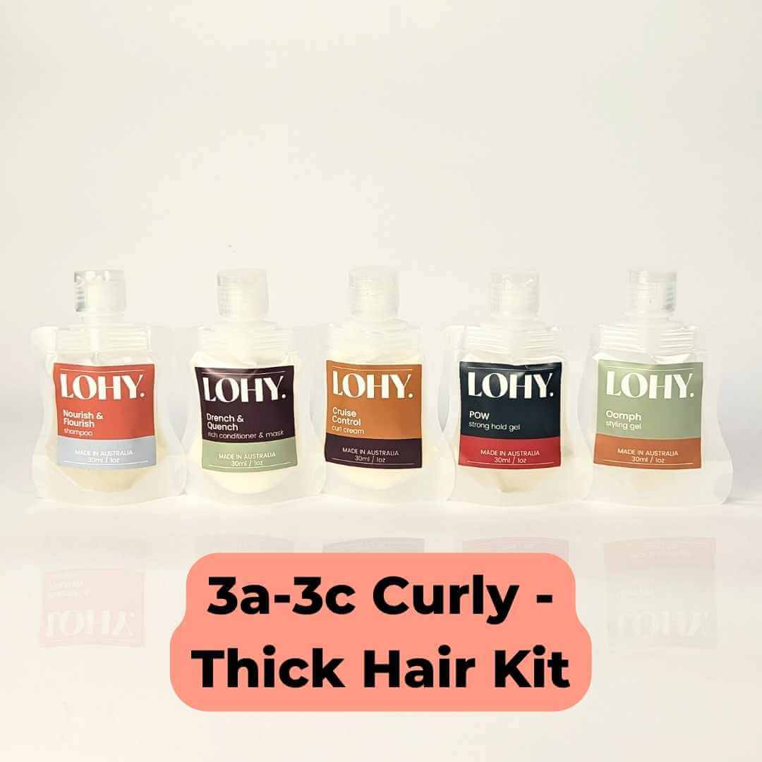 3a, 3b, 3c - Curly Hair Kit
